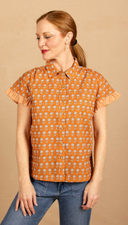 The Stevie Top Burnt Orange