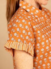 The Stevie Top Burnt Orange