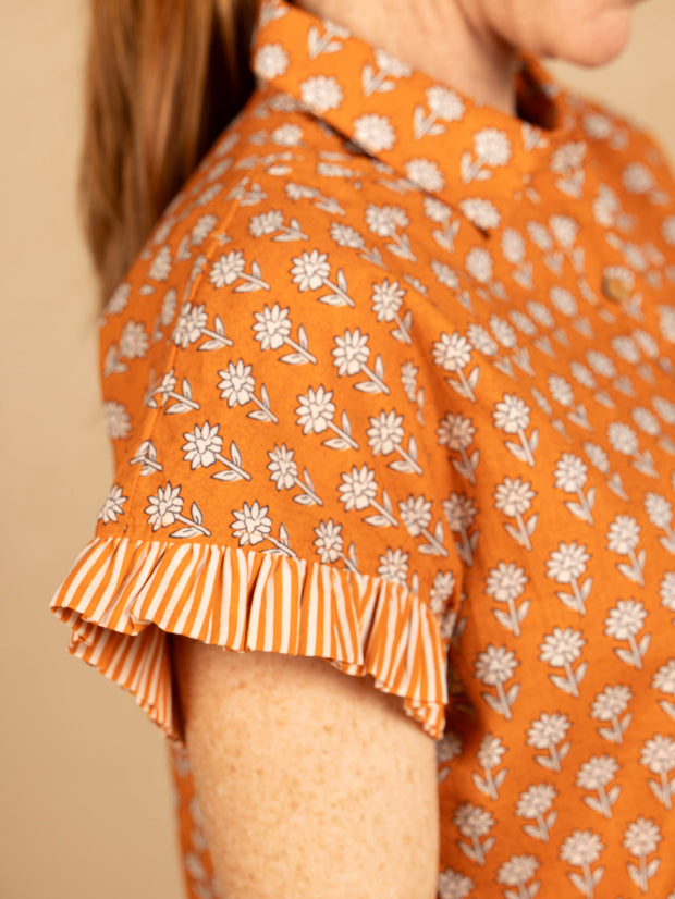 The Stevie Top Burnt Orange