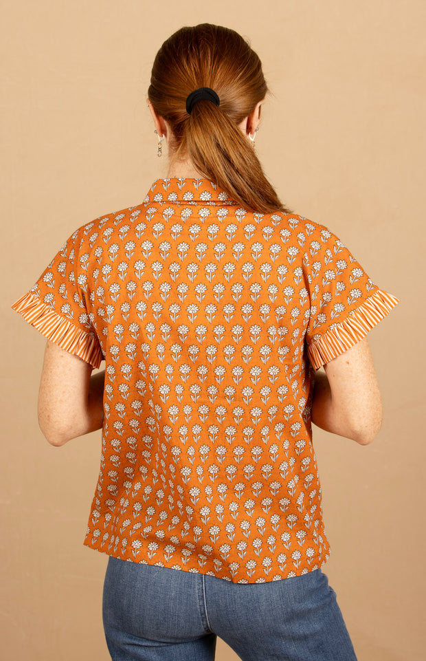 The Stevie Top Burnt Orange