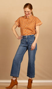 The Stevie Top Burnt Orange