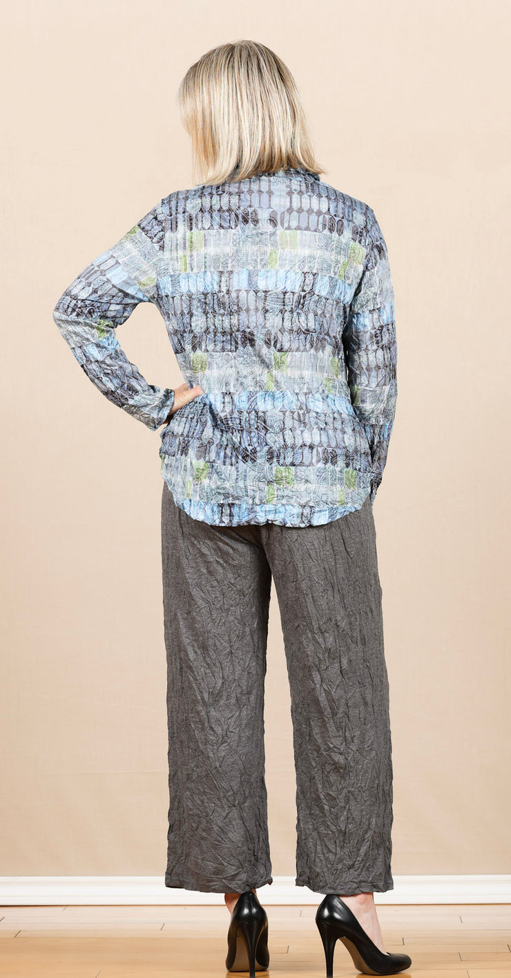 Snap Shirt Blue