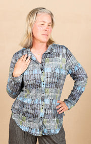 Snap Shirt Blue