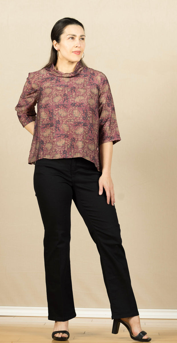 Button Tunic Rose
