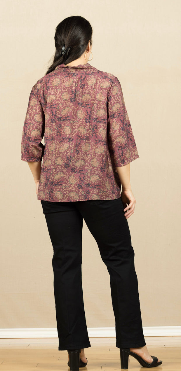 Button Tunic Rose