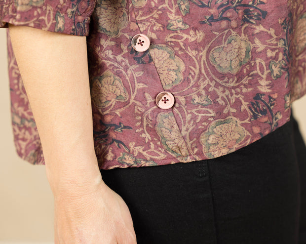 Button Tunic Rose