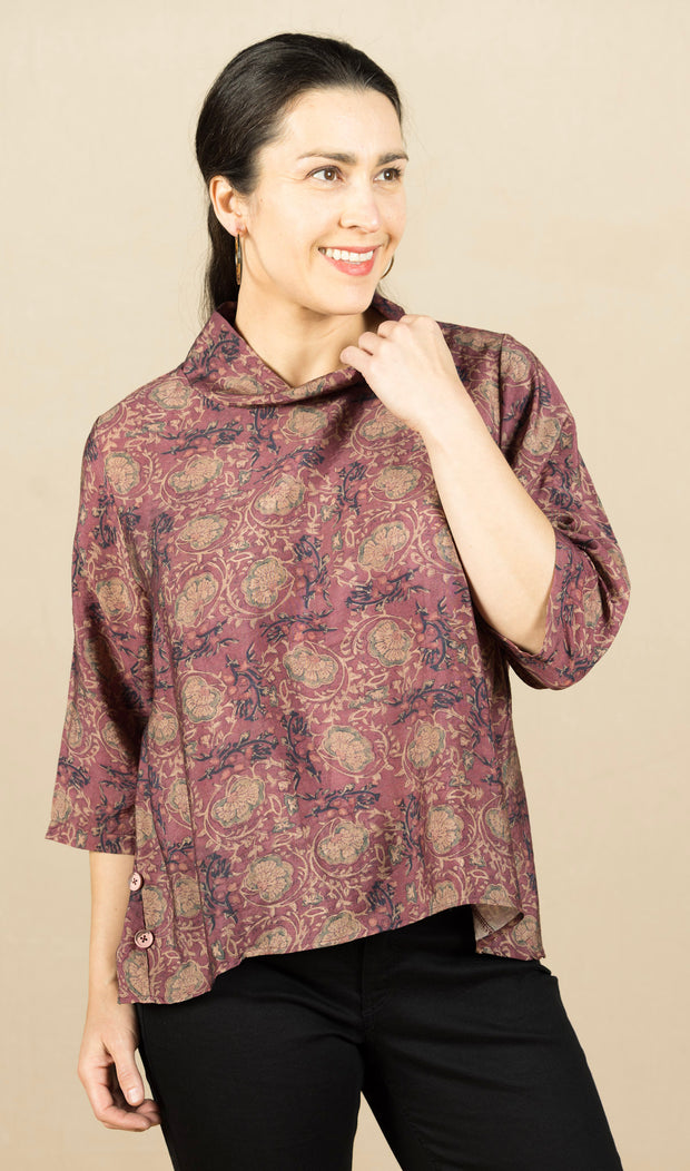 Button Tunic Rose