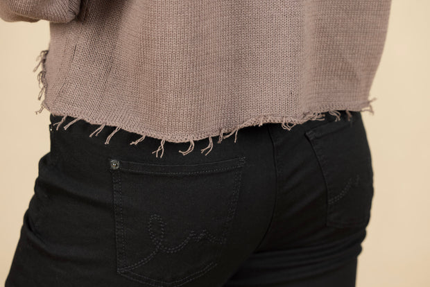 Avery Knit Jacket Dark Dusk