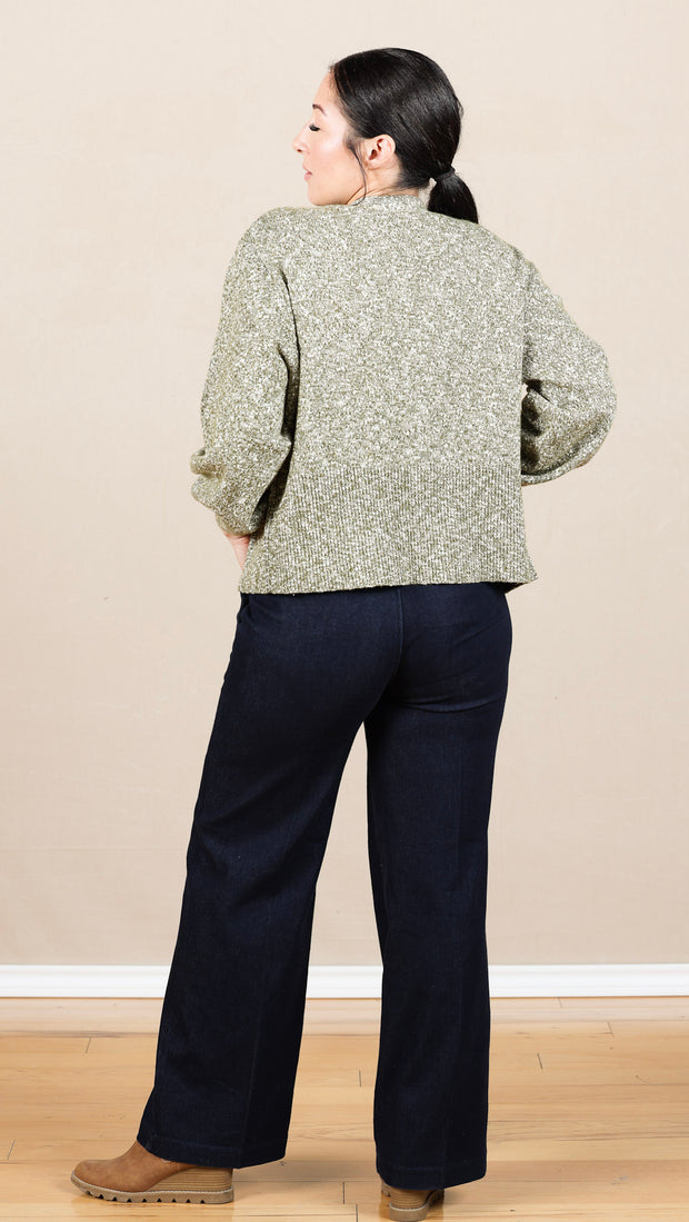 Kelsey Wide Leg Trouser Indigo Rinse