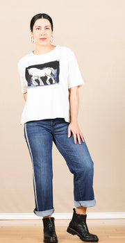 Wide Double Galon Blue