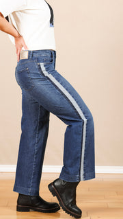 Wide Double Galon Blue