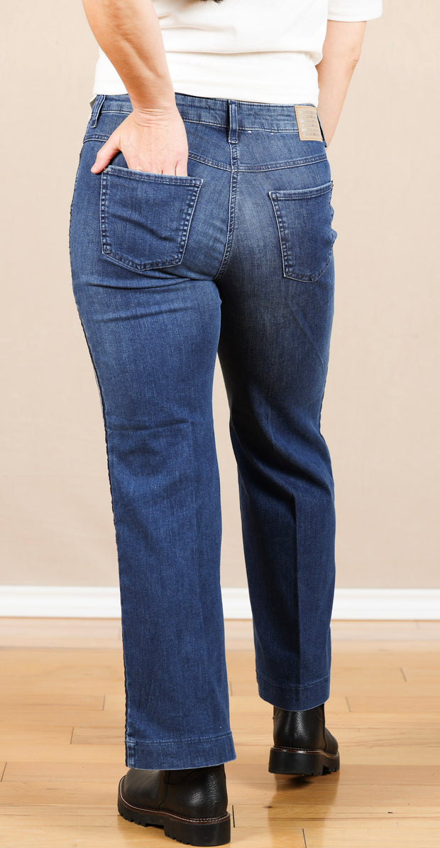 Wide Double Galon Blue