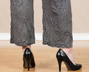 Straight Pant Crinkle Gray