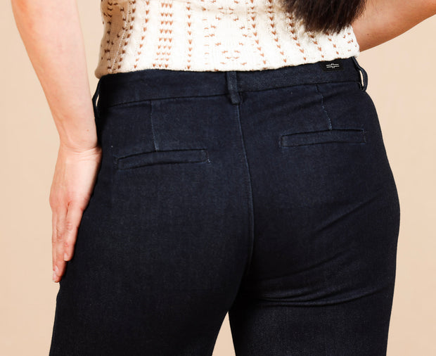 Kelsey Wide Leg Trouser Indigo Rinse