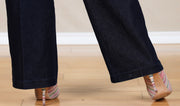 Kelsey Wide Leg Trouser Indigo Rinse