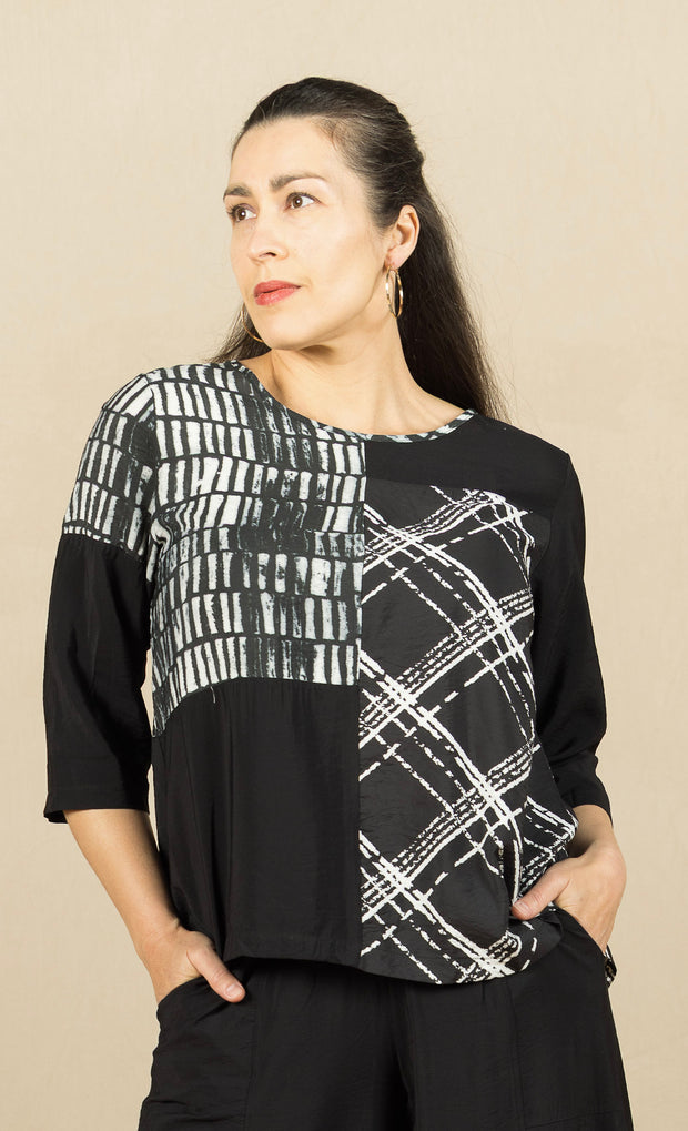 Patch Tunic Black