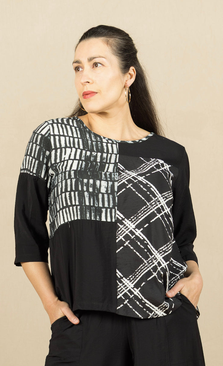 Patch Tunic Black