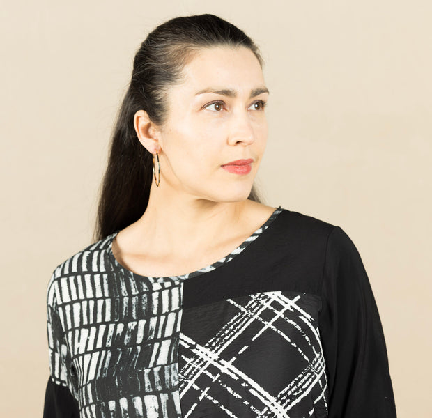 Patch Tunic Black