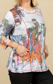 2 Pocket Tunic Rust