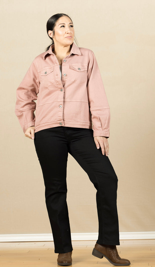 Camille Jacket Mid Pink