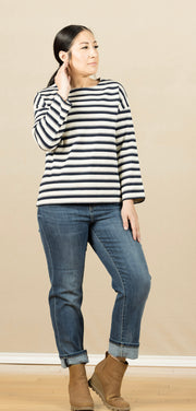 Beannie Top Navy Blazer