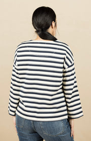 Beannie Top Navy Blazer