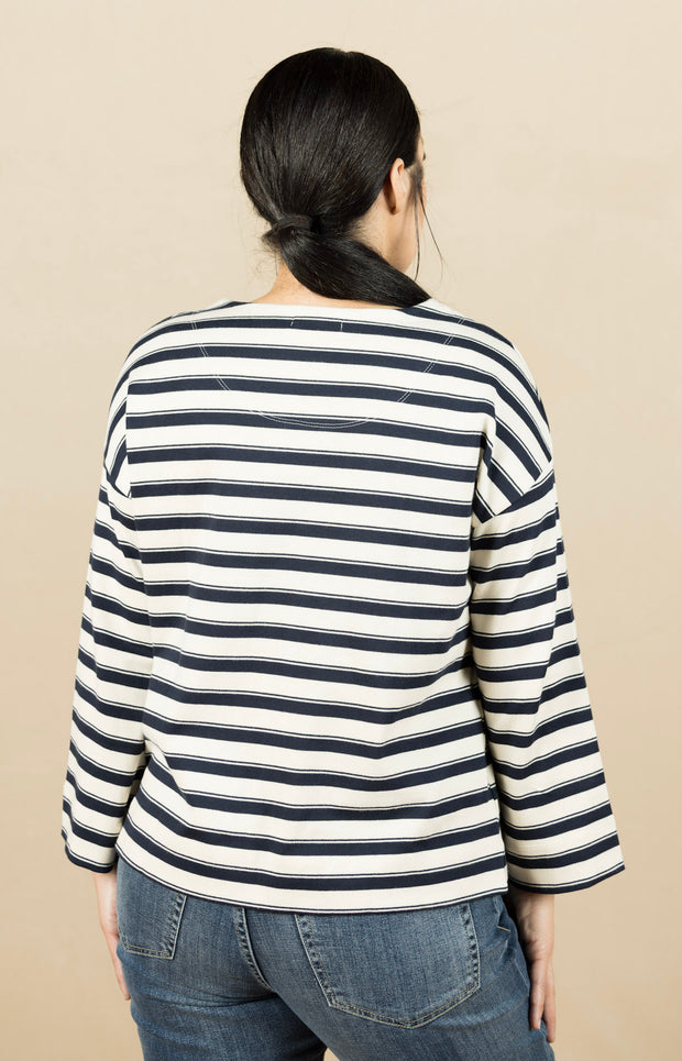 Beannie Top Navy Blazer