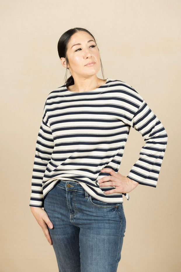 Beannie Top Navy Blazer