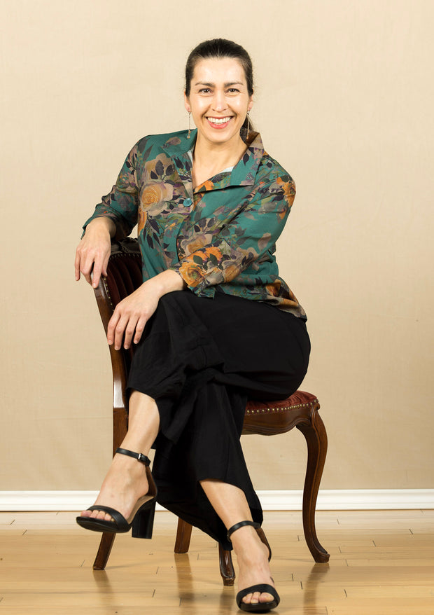 One Button Shirt Floral