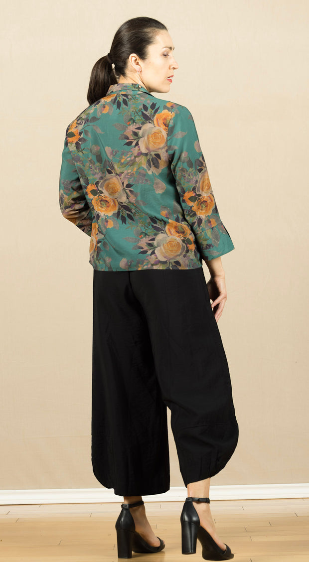 One Button Shirt Floral