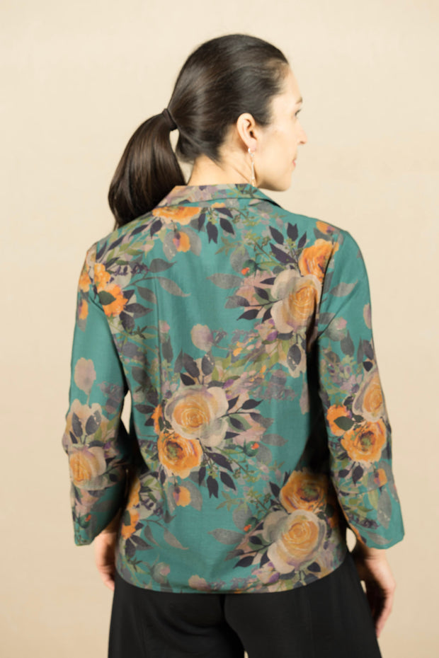 One Button Shirt Floral