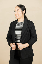 Fitted Blazer Onyx