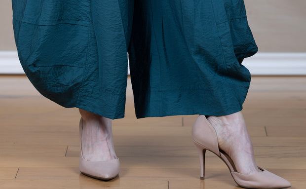 Solid Lantern Pant Teal