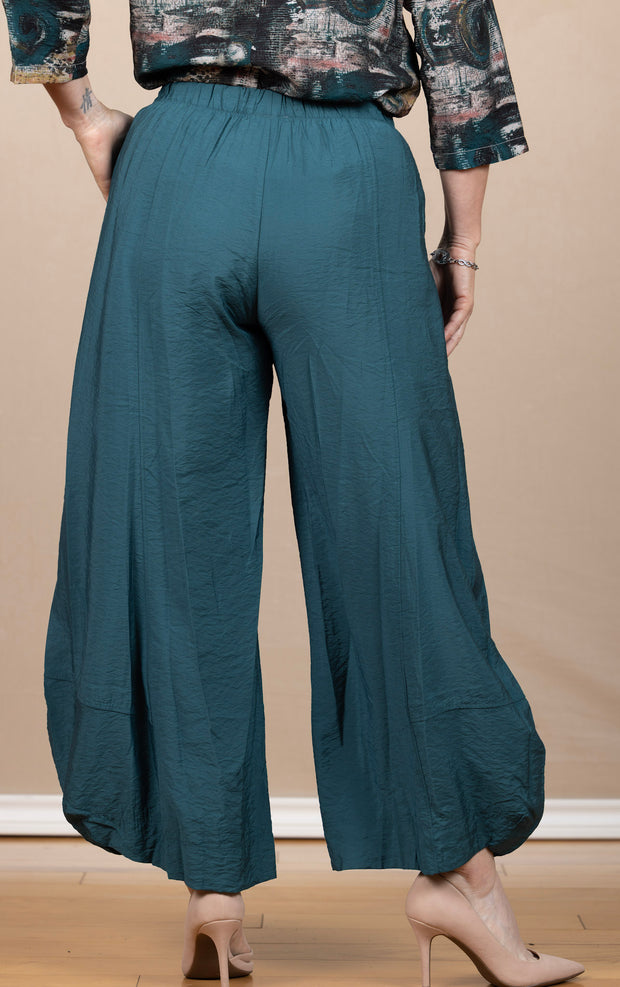 Solid Lantern Pant Teal