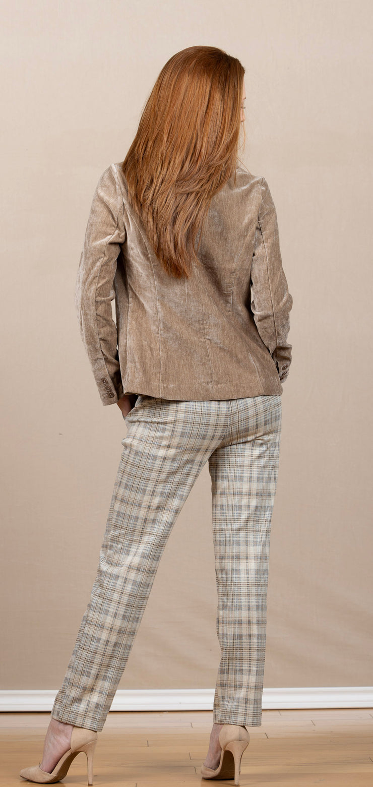 Fitted Blazer Harvest Khaki