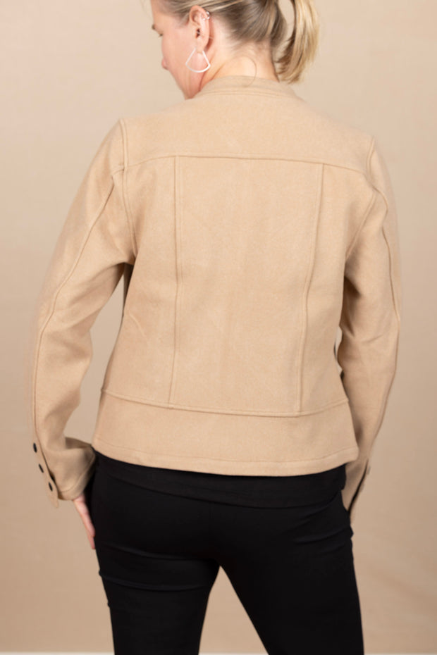 Biker Jacket Camel