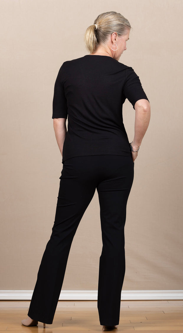 Kathryn Boot Cut Black