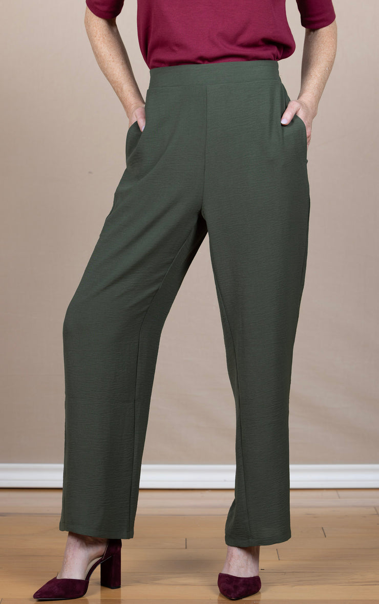 Straight Pant Airflow Army Green