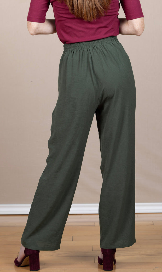 Straight Pant Airflow Army Green