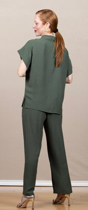 Straight Pant Airflow Army Green