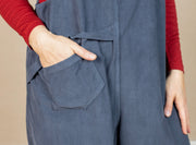 Baby Cord Jumper Charcoal