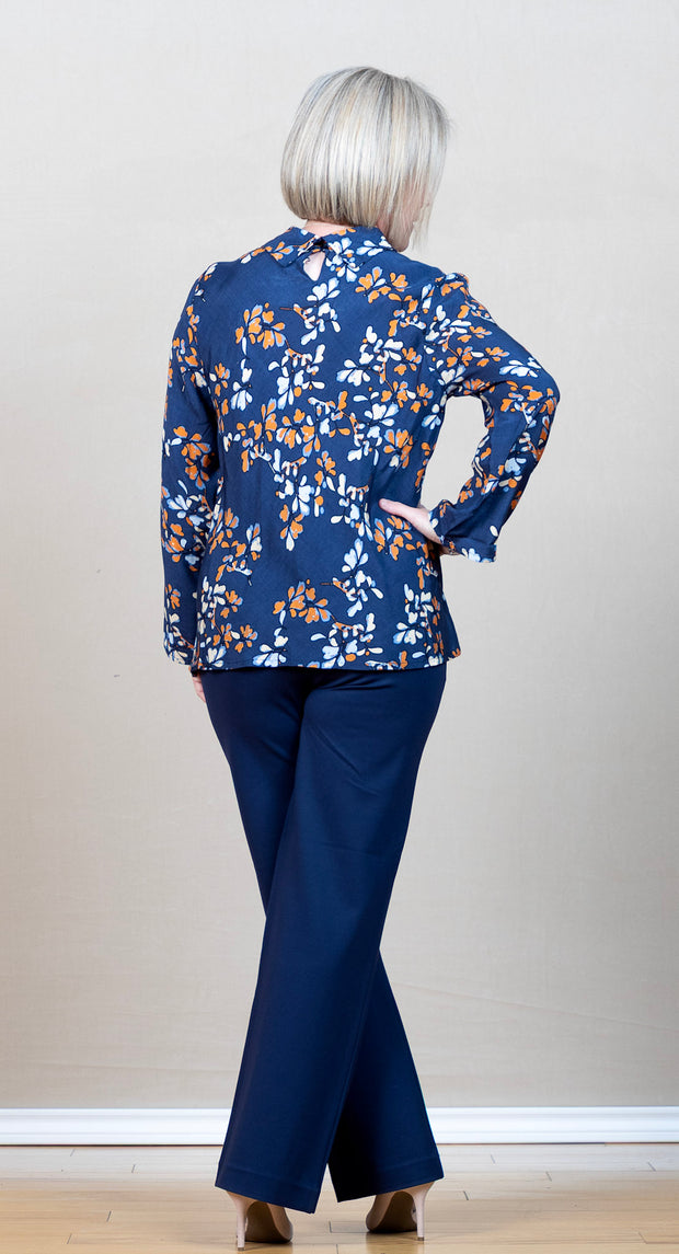 Plegia Trouser Navy Blazer