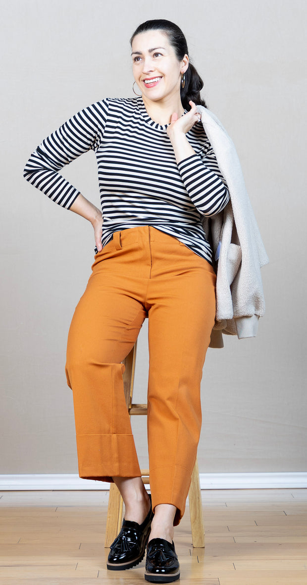 Doritla Tee Black Stripe