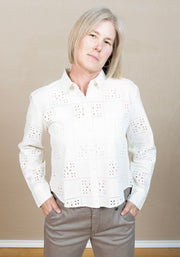 polo coloar, front button down