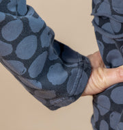 Fleece Short Jacket Charcoal