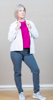 Boxy Jacket Ivory