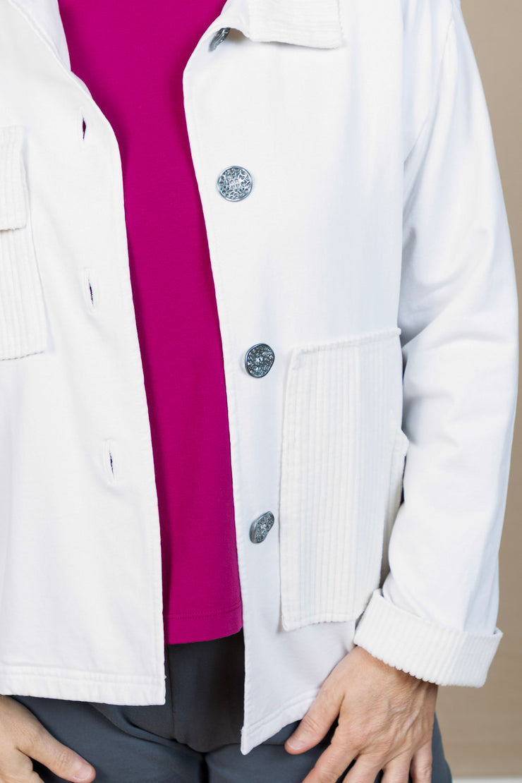 Boxy Jacket Ivory