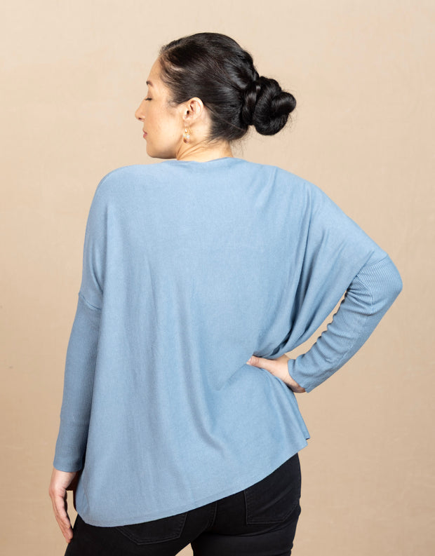 Fanasi Sweater Proven Blue