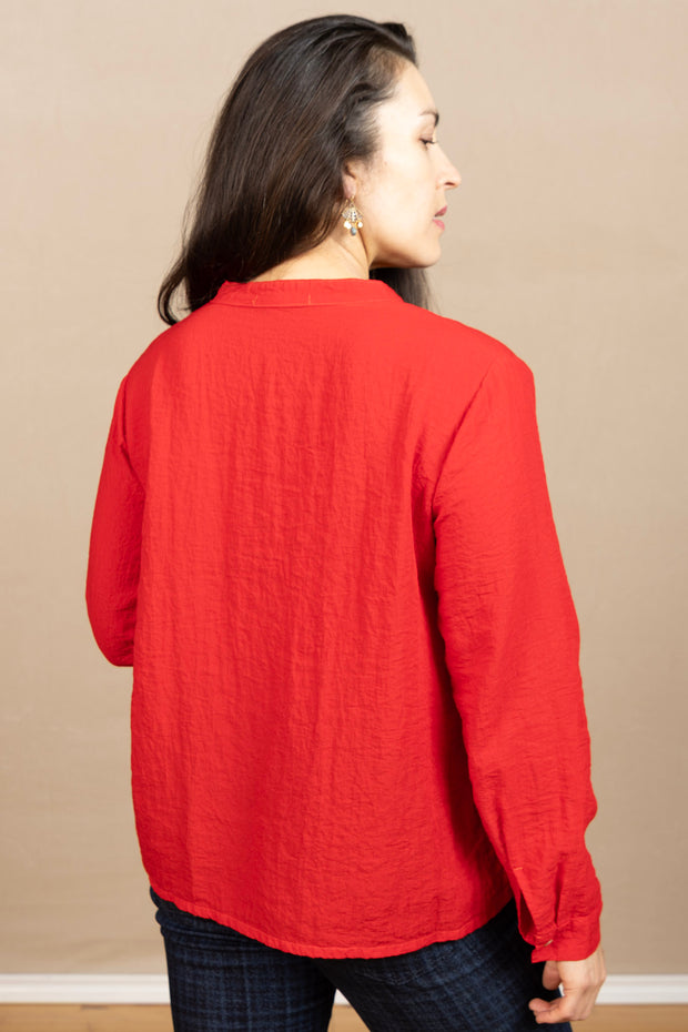 Front Pleat Top Roulette