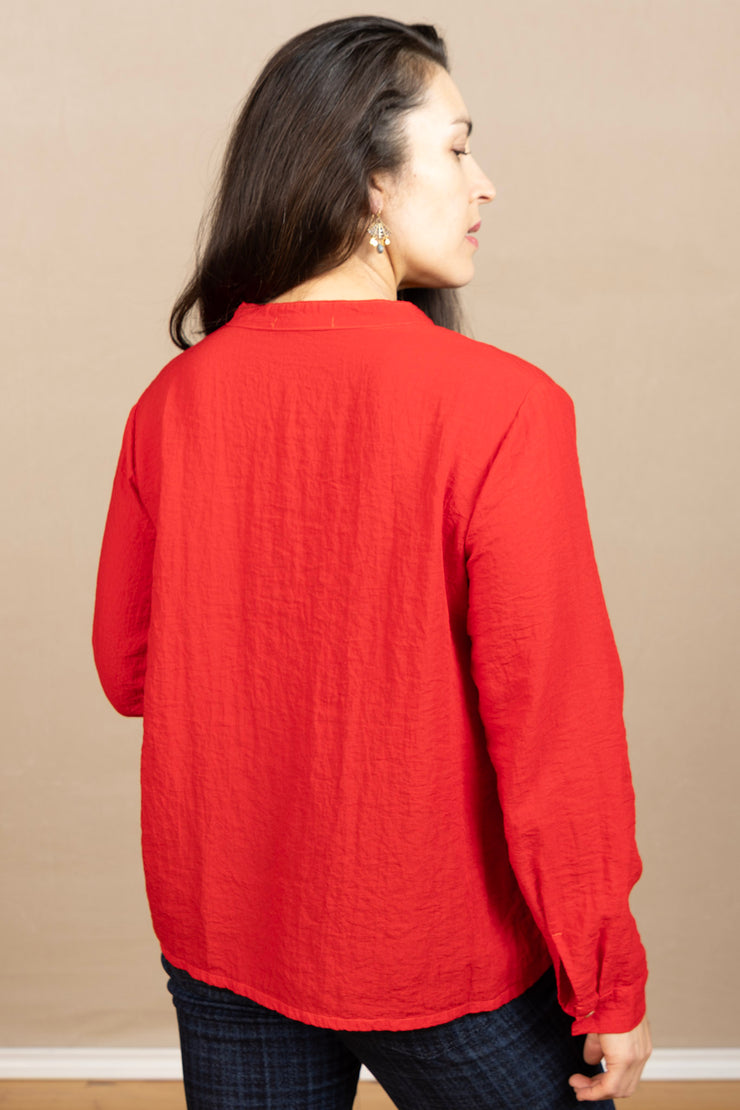 Front Pleat Top Roulette